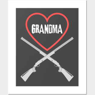 hunting grandma Posters and Art